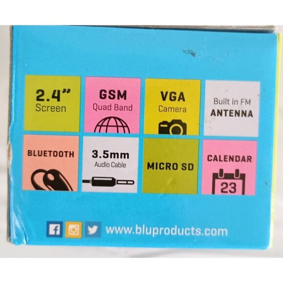 BLU Tank II | T193 Blue New Open Box - Picture 5 of 7